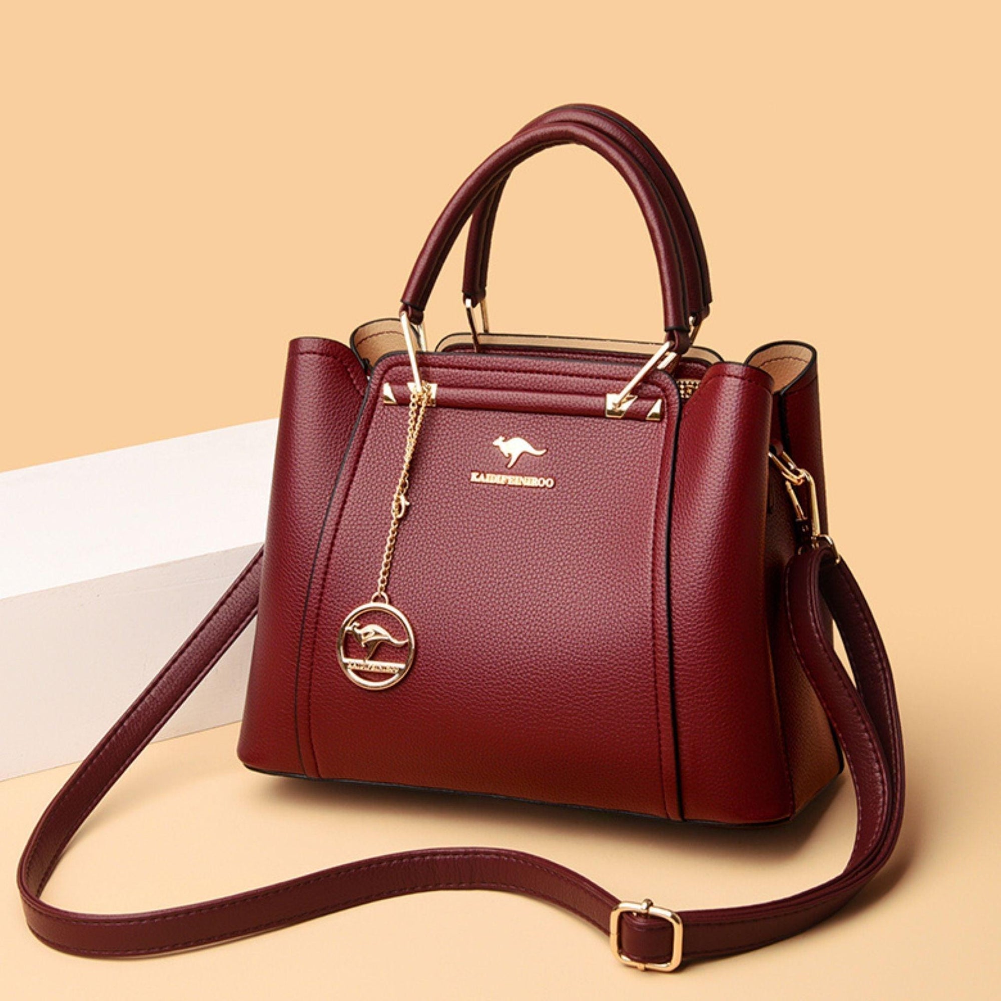 Bolsa Feminina de Couro Legítimo Transversal Luxuosa - Style Couer - LuxoCouer