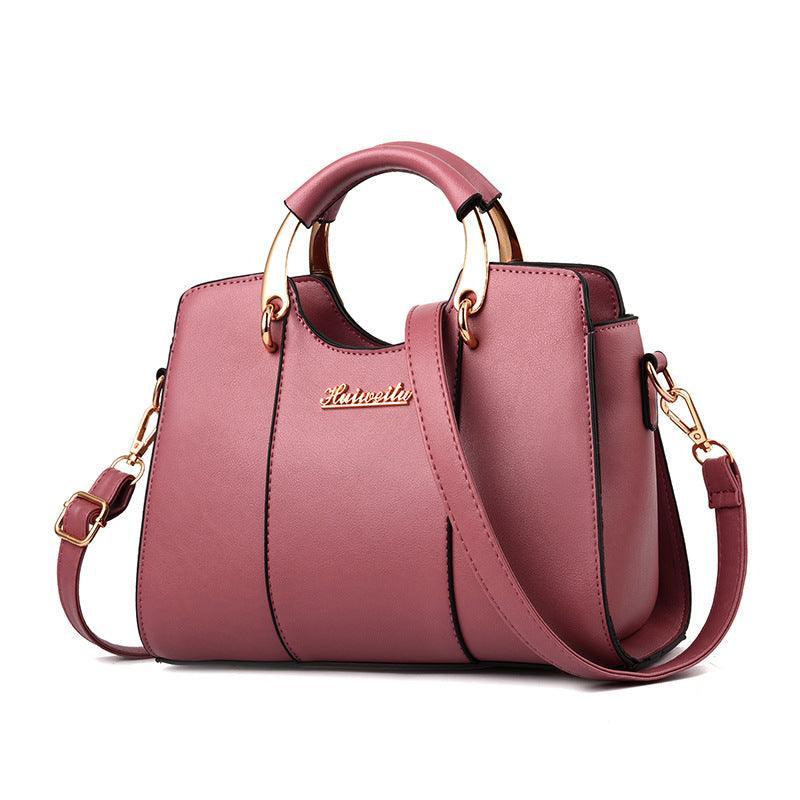 Bolsa Feminina de Couro Legítimo Transversal Luxuosa - Atena - LuxoCouer