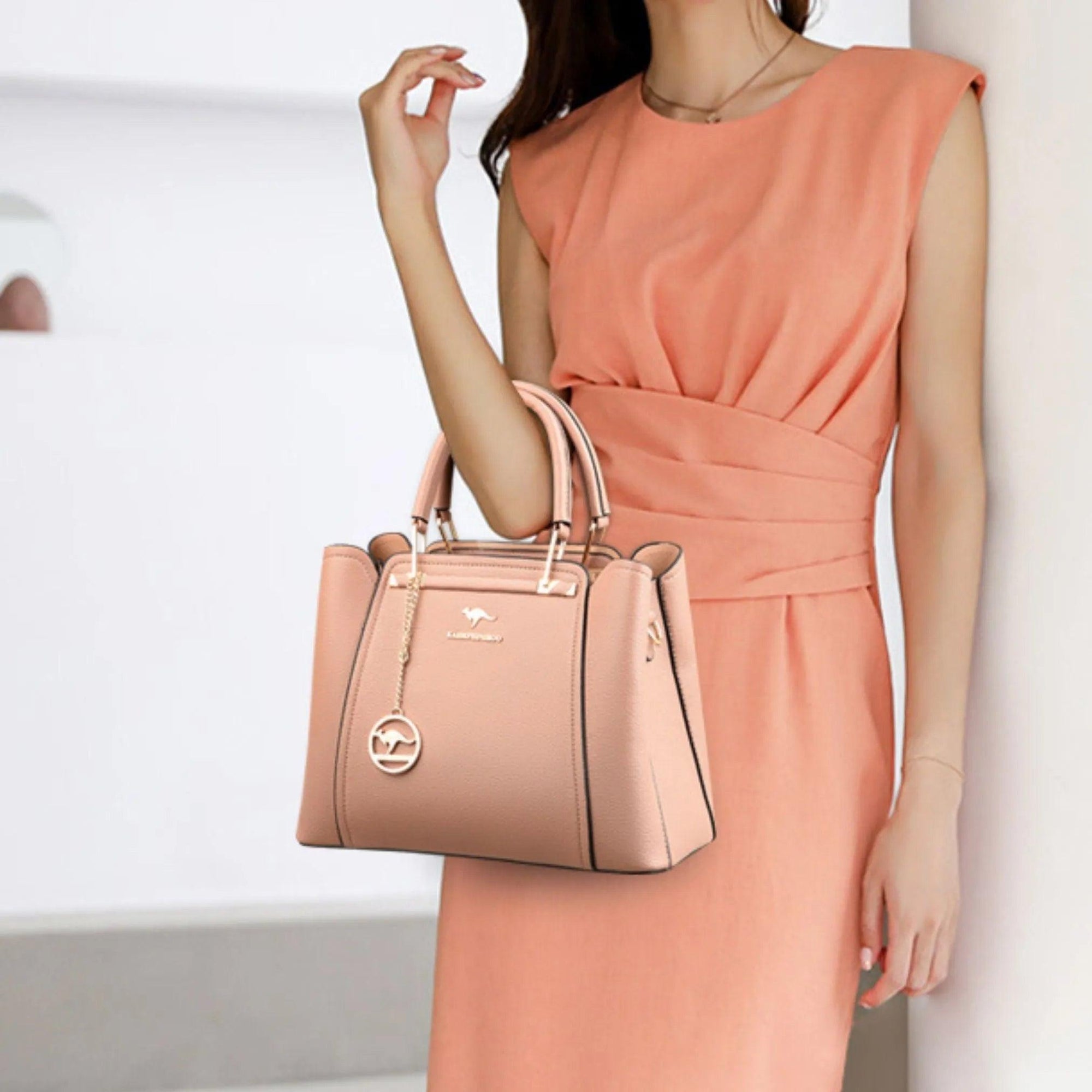 Bolsa Feminina de Couro Legítimo Transversal Luxuosa - Style Couer - LuxoCouer