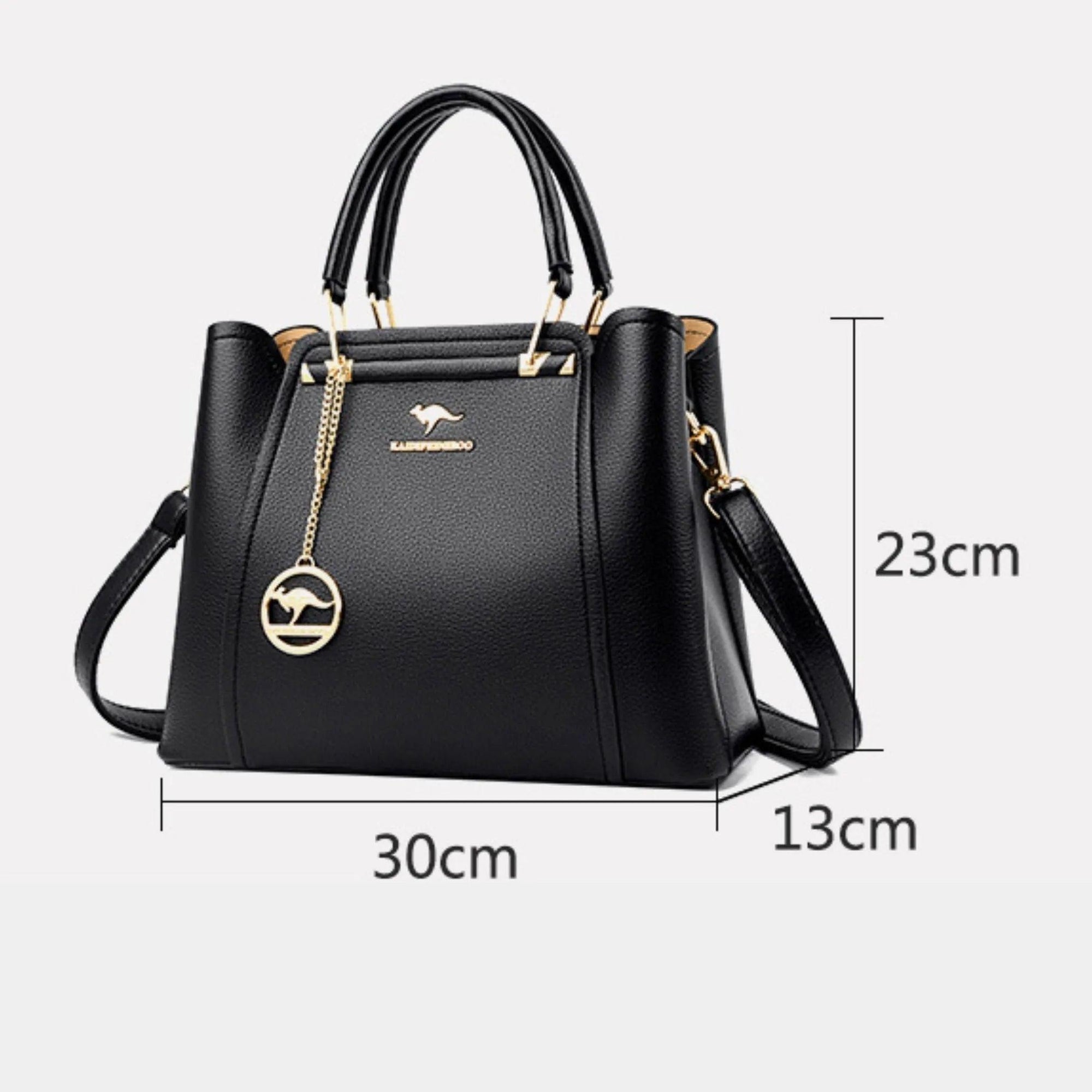 Bolsa Feminina de Couro Legítimo Transversal Luxuosa - Style Couer - LuxoCouer