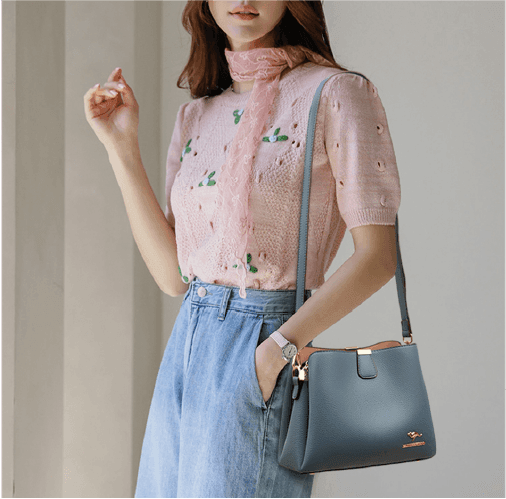 Bolsa Feminina em Couro Legítimo - Elizabeth - LuxoCouer