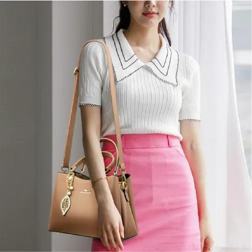 Bolsa Feminina em Couro Legítimo - Luxily - LuxoCouer