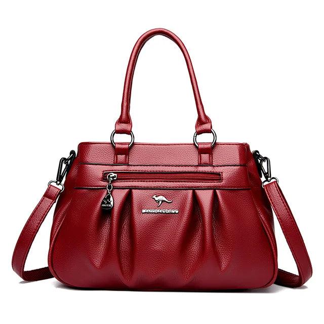 Bolsa Feminina de Couro Legítimo - Roma - LuxoCouer