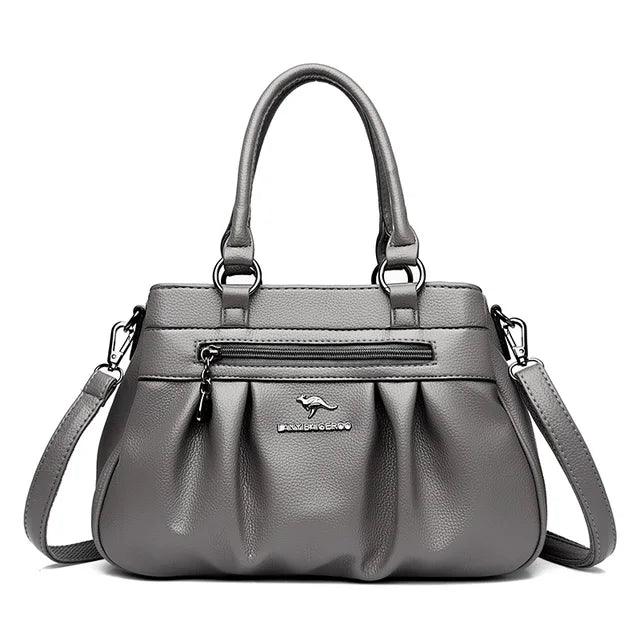 Bolsa Feminina de Couro Legítimo - Roma - LuxoCouer