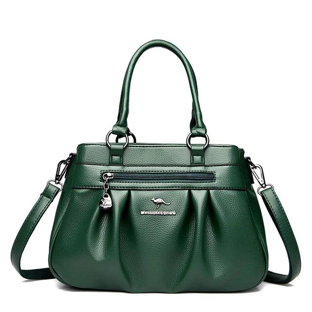 Bolsa Feminina de Couro Legítimo - Roma - LuxoCouer