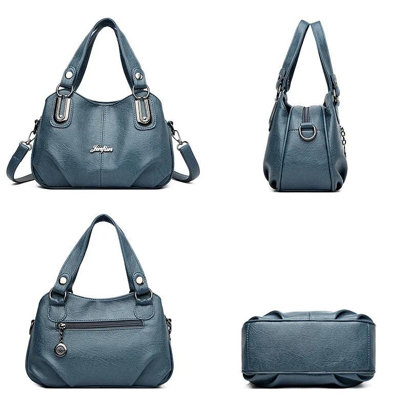 Bolsa em Couro Legítimo - Bianca