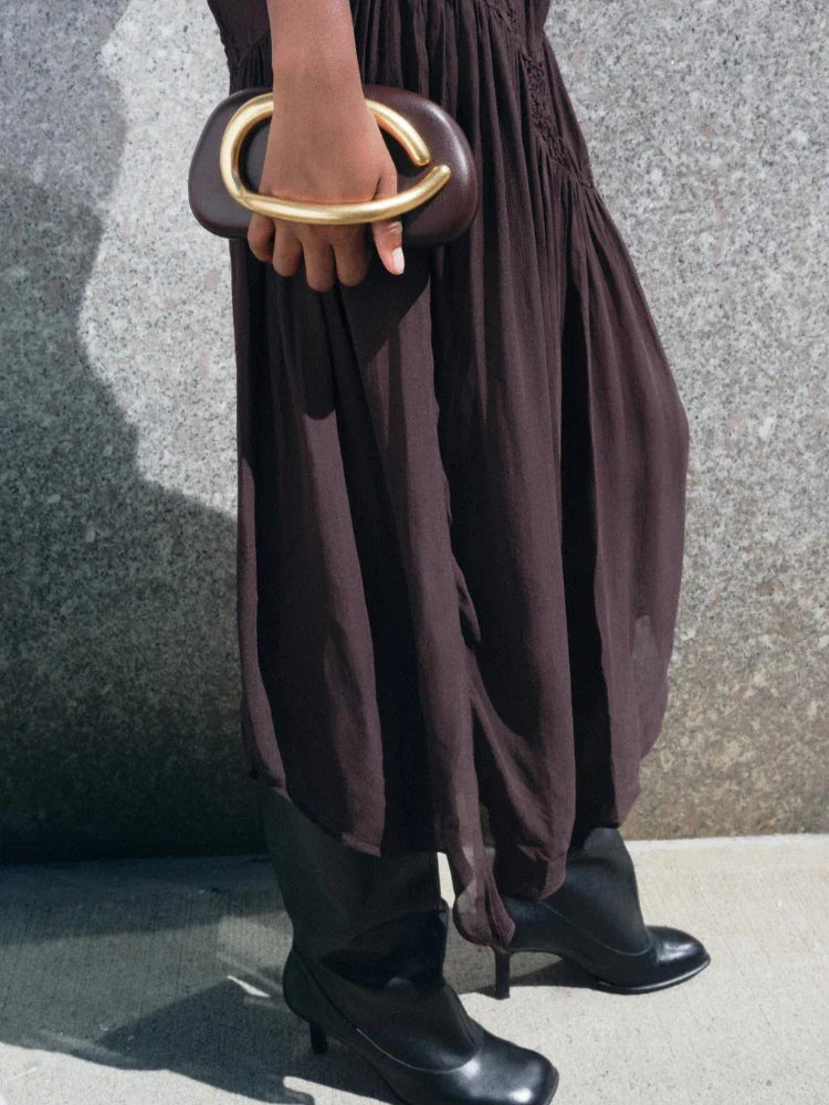 Bolsa Clutch Crossbody Organica Émilie