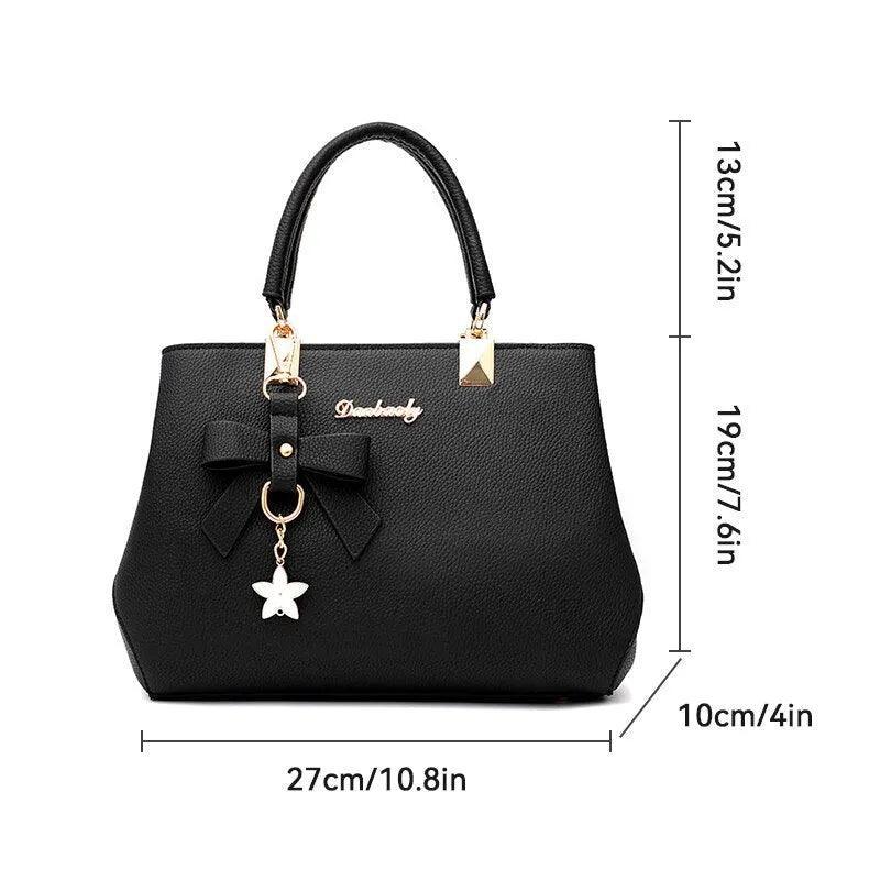 Bolsa Feminina em Couro - Estrela - LuxoCouer