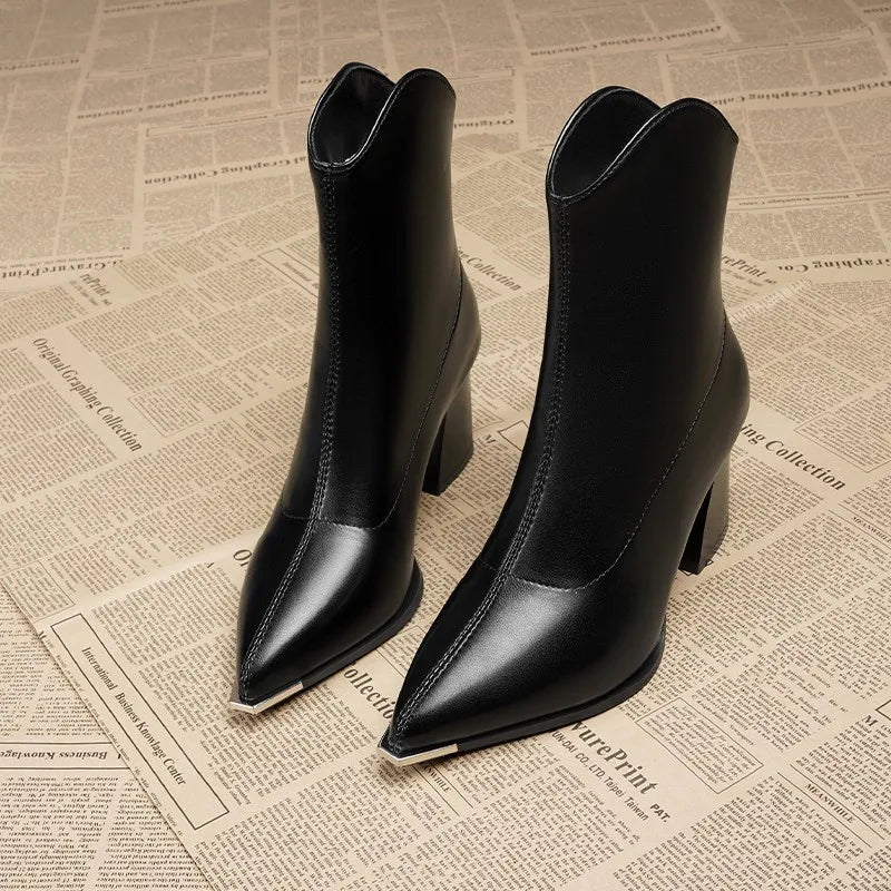 Bota Cano Médio Clarimelle