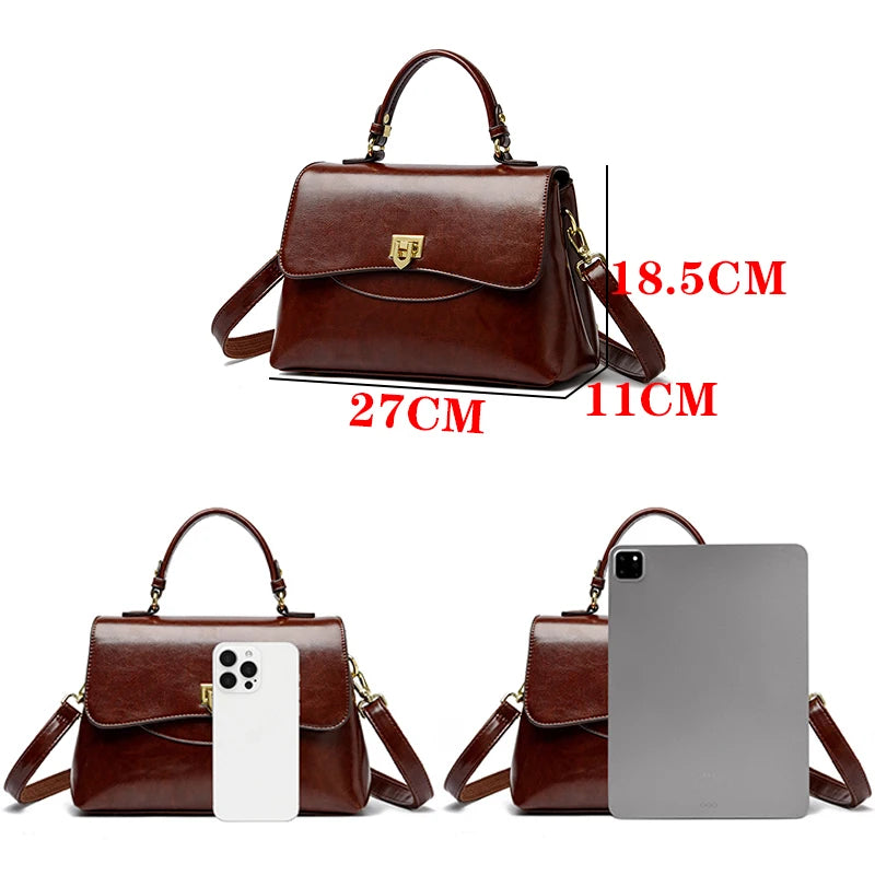 Bolsa em Couro Legítimo - Sienna