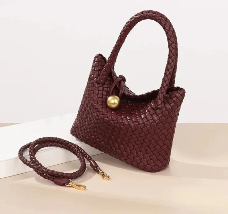 Bolsa Pequena Trançada Jasmine