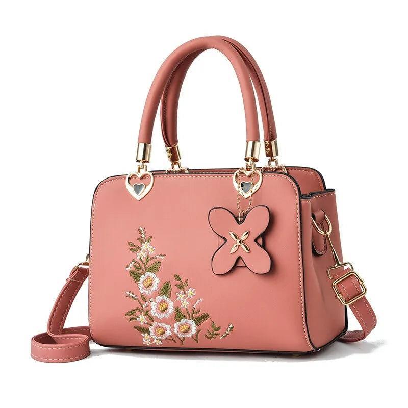 Bolsa Feminina em Couro - Floraris - LuxoCouer