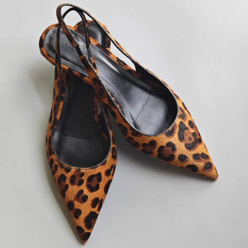 Sandália Scarpin Salto Onça