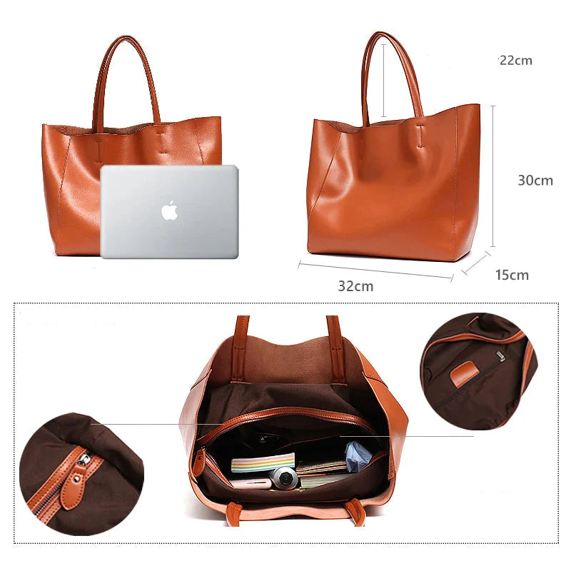 Bolsa em Couro Genuíno - Kassia