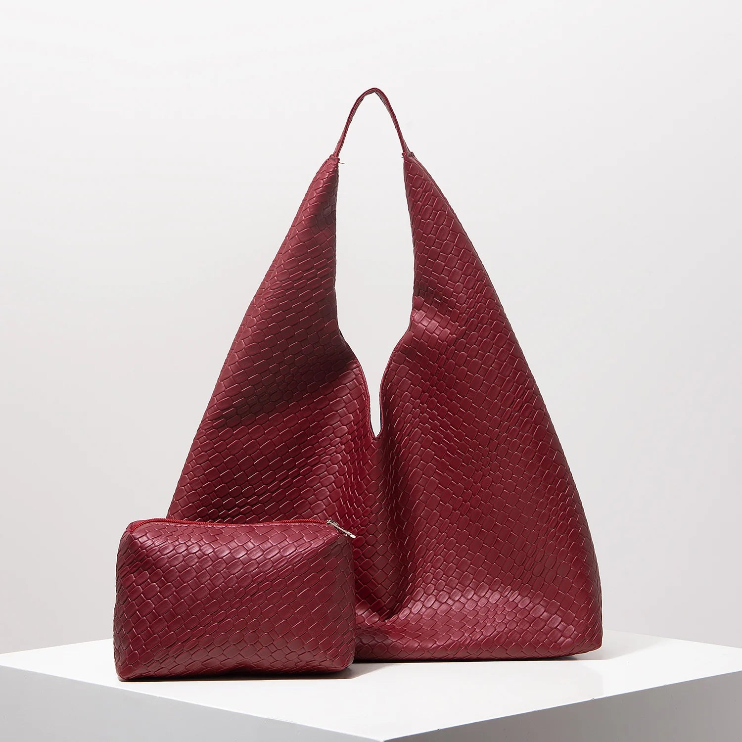 Bolsa e Carteira em Couro Legítimo - Noelle