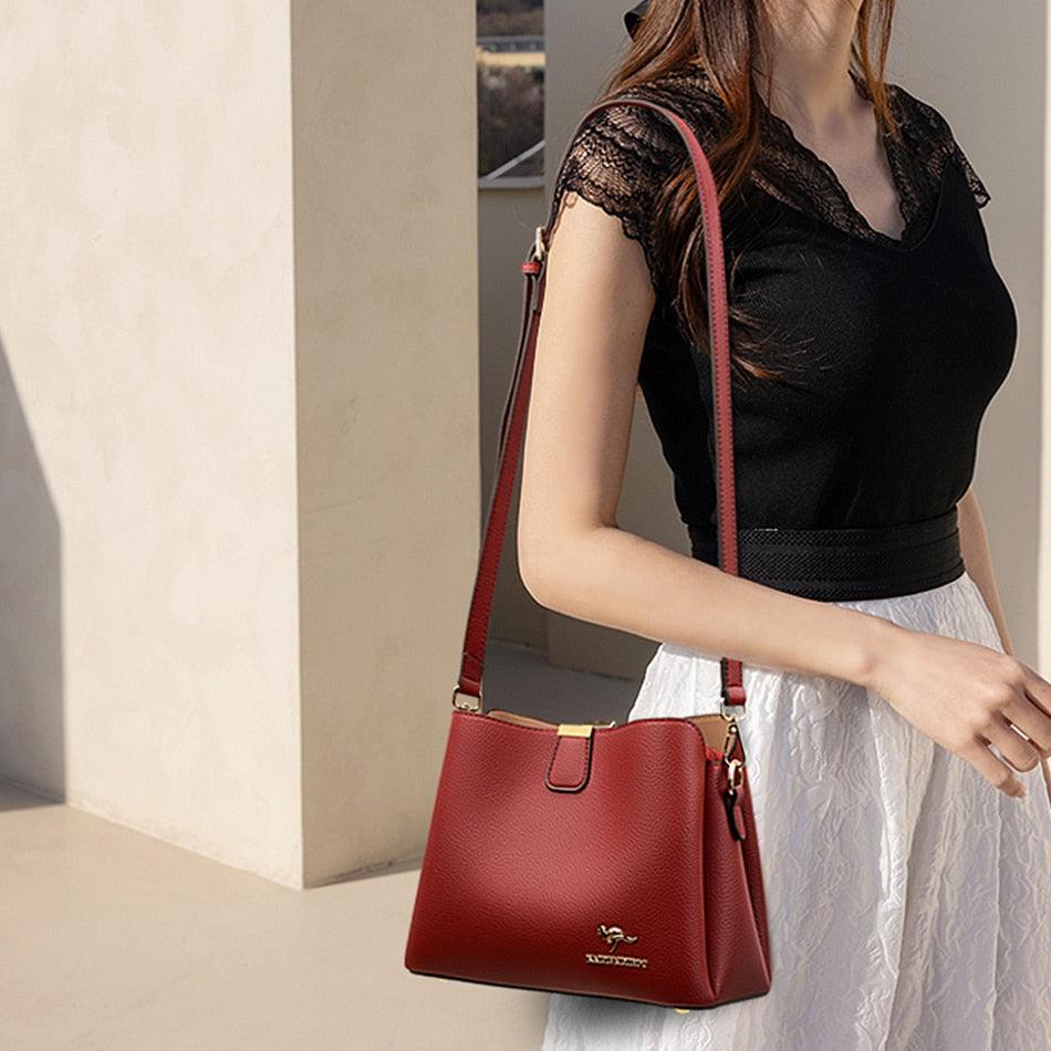 Bolsa Feminina em Couro Legítimo - Elizabeth - LuxoCouer