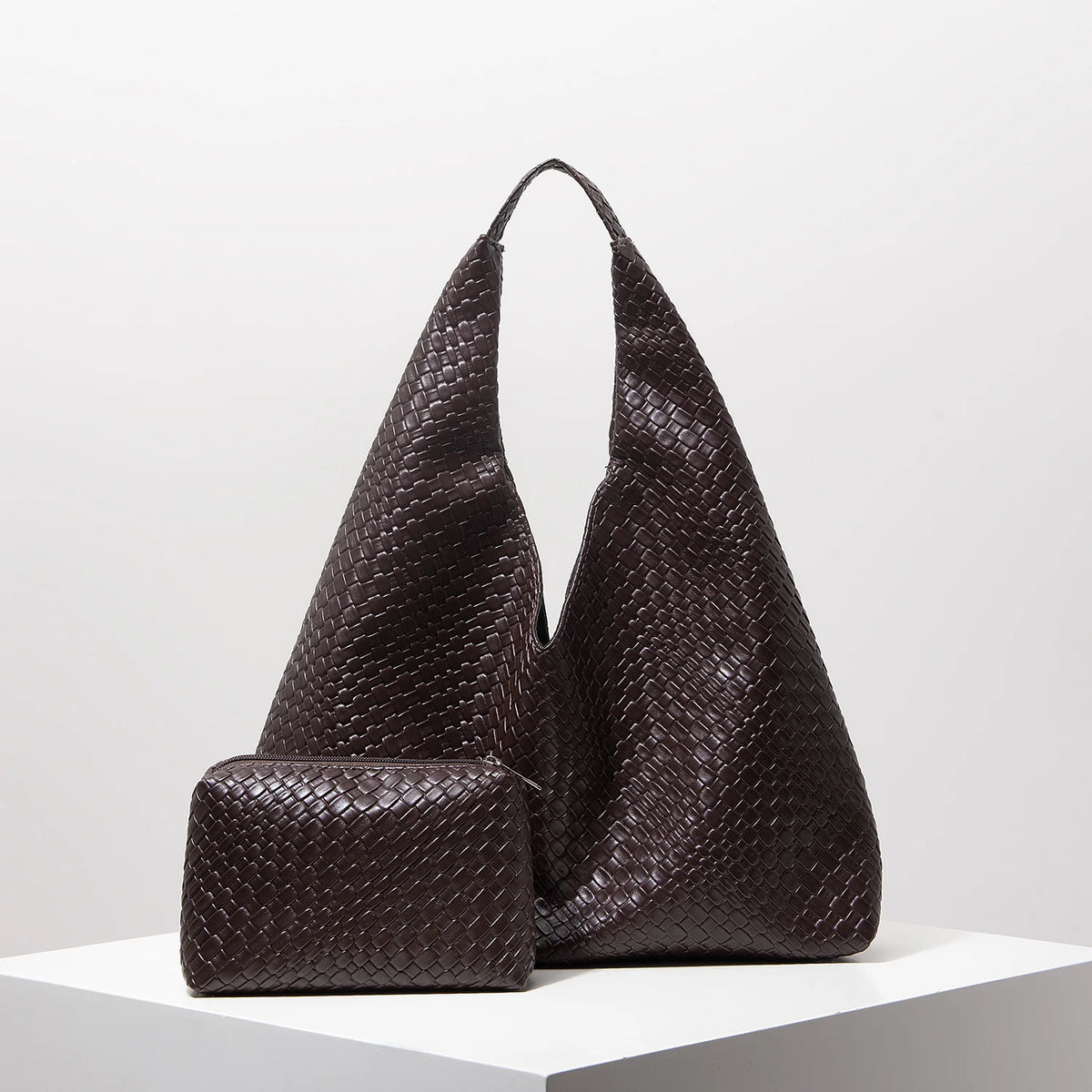 Bolsa  e Carteira em Couro Legítimo - Noelle