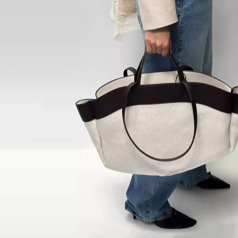 Bolsa Tote Canva Violeta