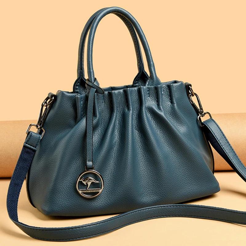 Bolsa em Couro Legítimo - Italia