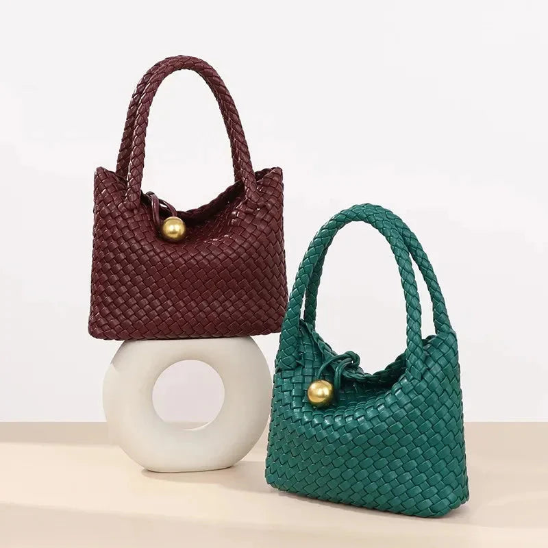 Bolsa Pequena Trançada Jasmine