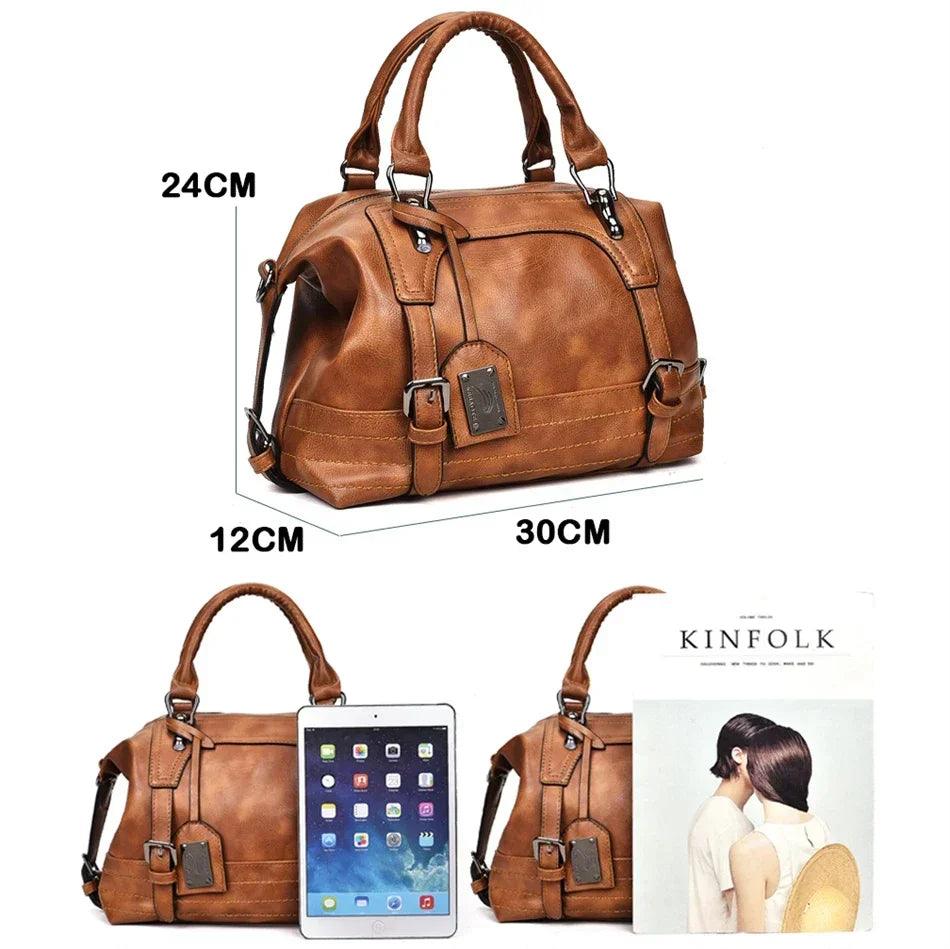 Bolsa em Couro Legítimo - Rafaela