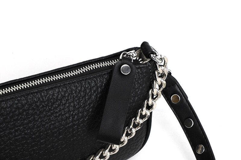 Bolsa Tiracolo Pequena Couro Legítimo Lara