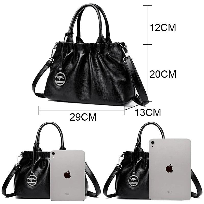Bolsa em Couro Legítimo - Italia