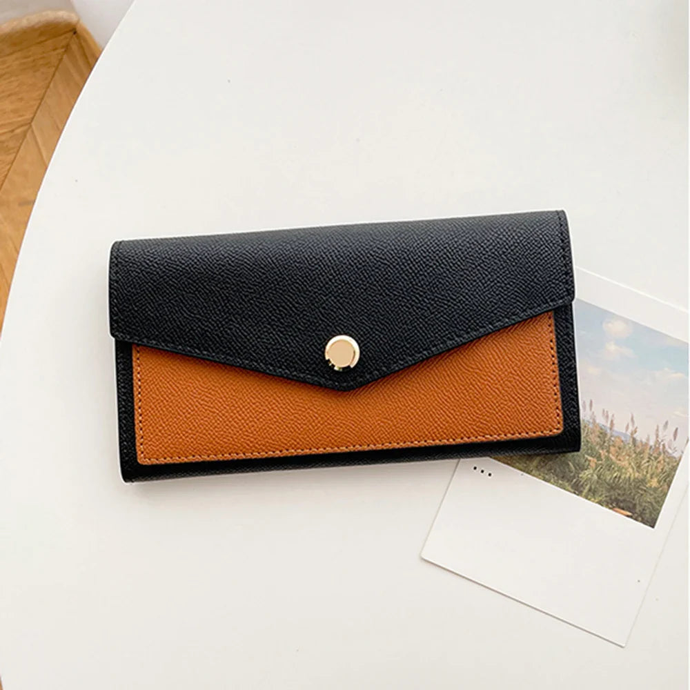 Carteira Feminina Envelope em Couro Legítimo - Prestige