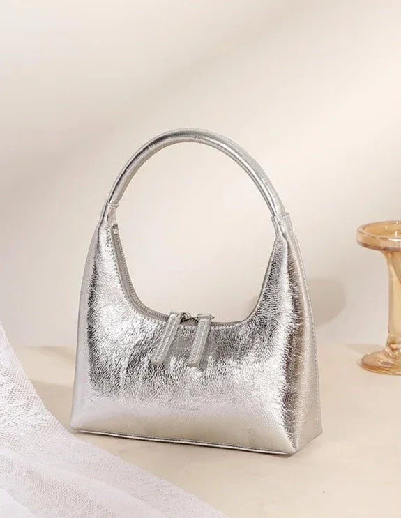 Bolsa Baguete Couro Legítimo Aurora