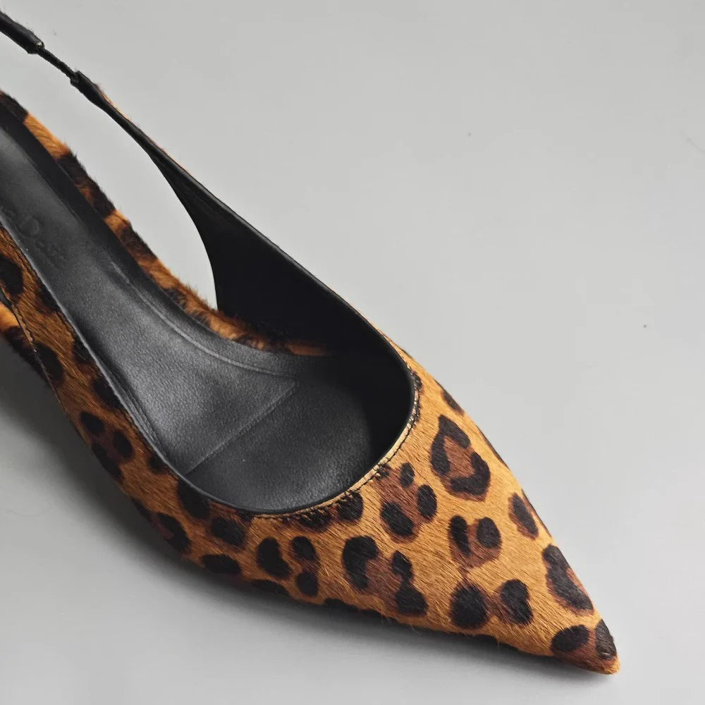 Sandália Scarpin Salto Onça