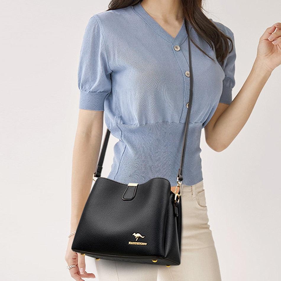 Bolsa Feminina em Couro Legítimo - Elizabeth - LuxoCouer