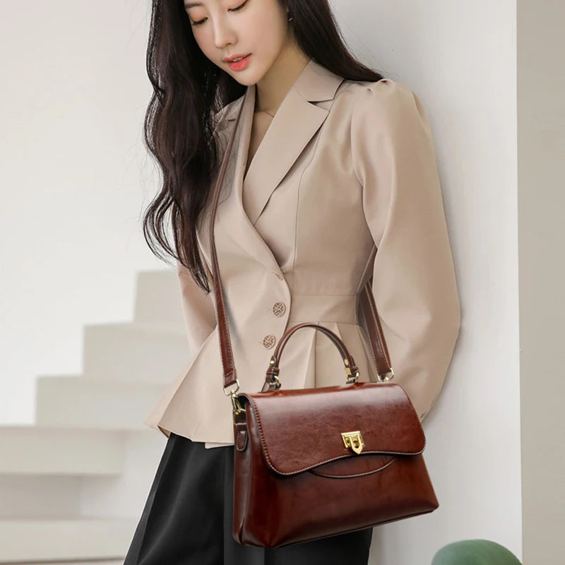 Bolsa em Couro Legítimo - Sienna