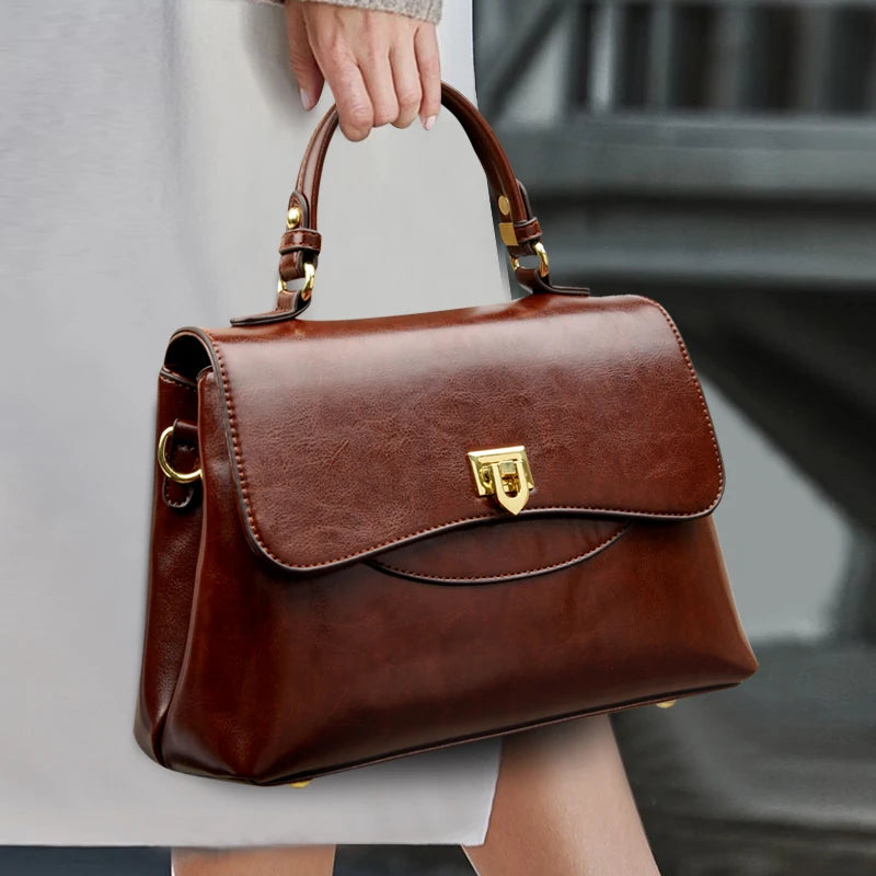 Bolsa em Couro Legítimo - Sienna