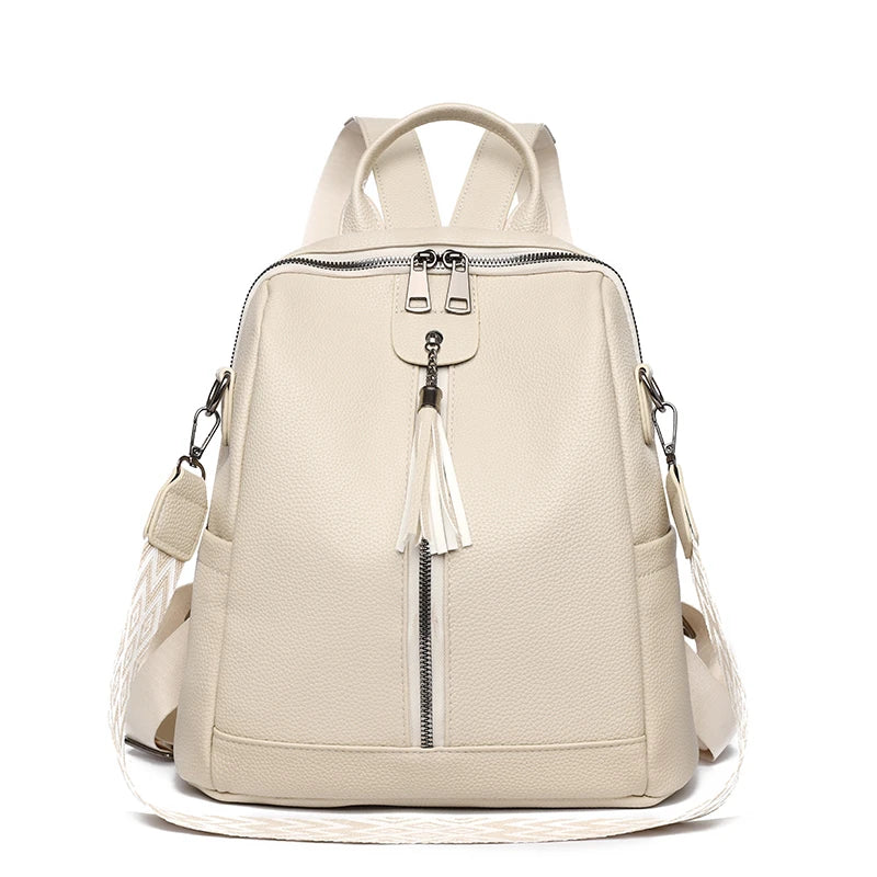 Mochila Feminina em Couro Legítimo - Aeris