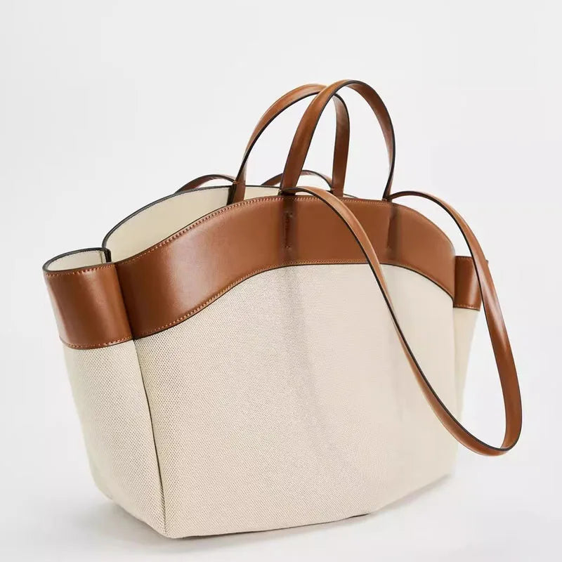 Bolsa Tote Canva Violeta