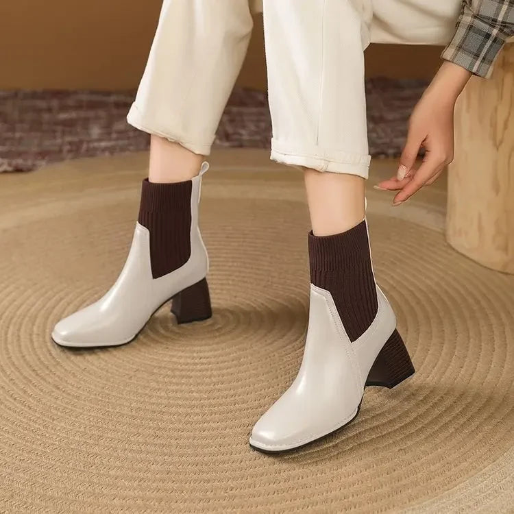 Bota Cano Médio Amelisse