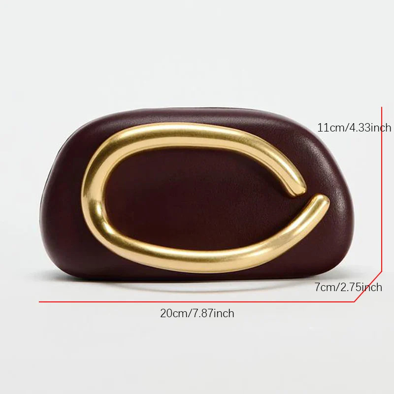 Bolsa Clutch Crossbody Organica Émilie