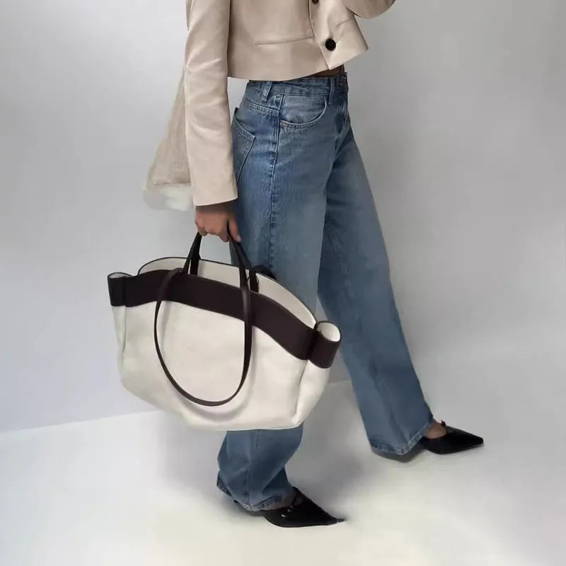 Bolsa Tote Canva Violeta