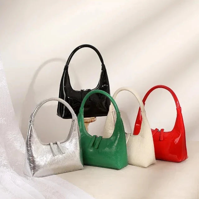 Bolsa Baguete Couro Legítimo Aurora