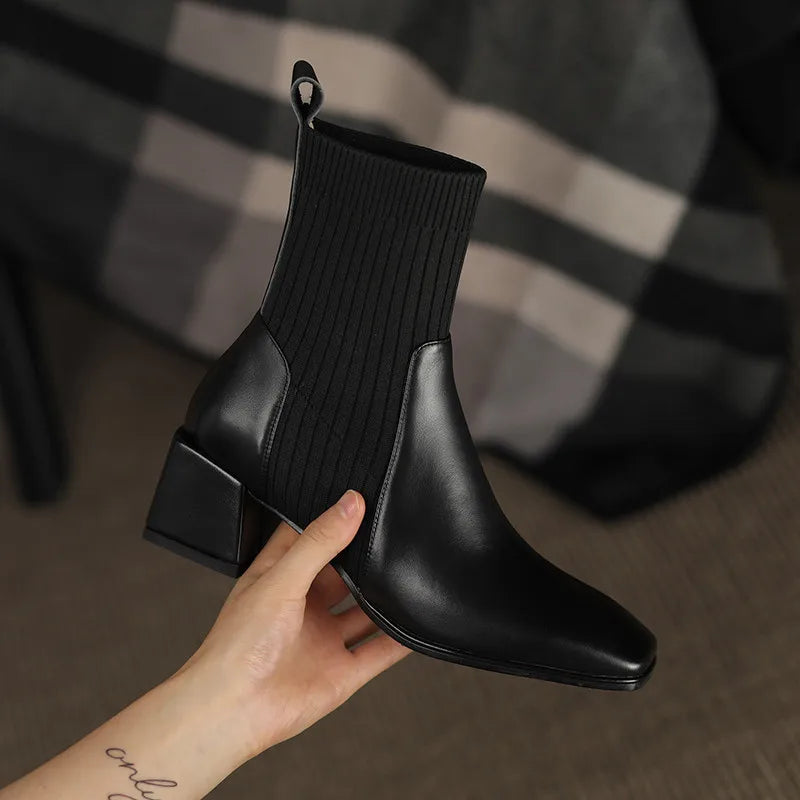 Bota Cano Médio Mirevette