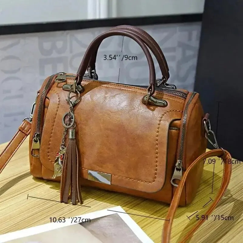 Bolsa de Couro Legítimo - Vaena