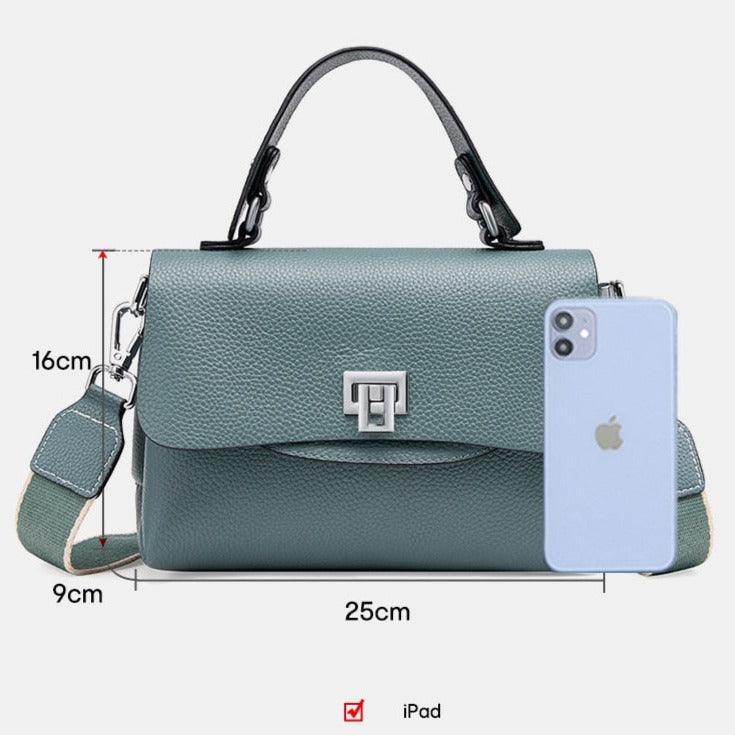Bolsa Feminina Compacta em Couro Legítimo - Melbourn - LuxoCouer
