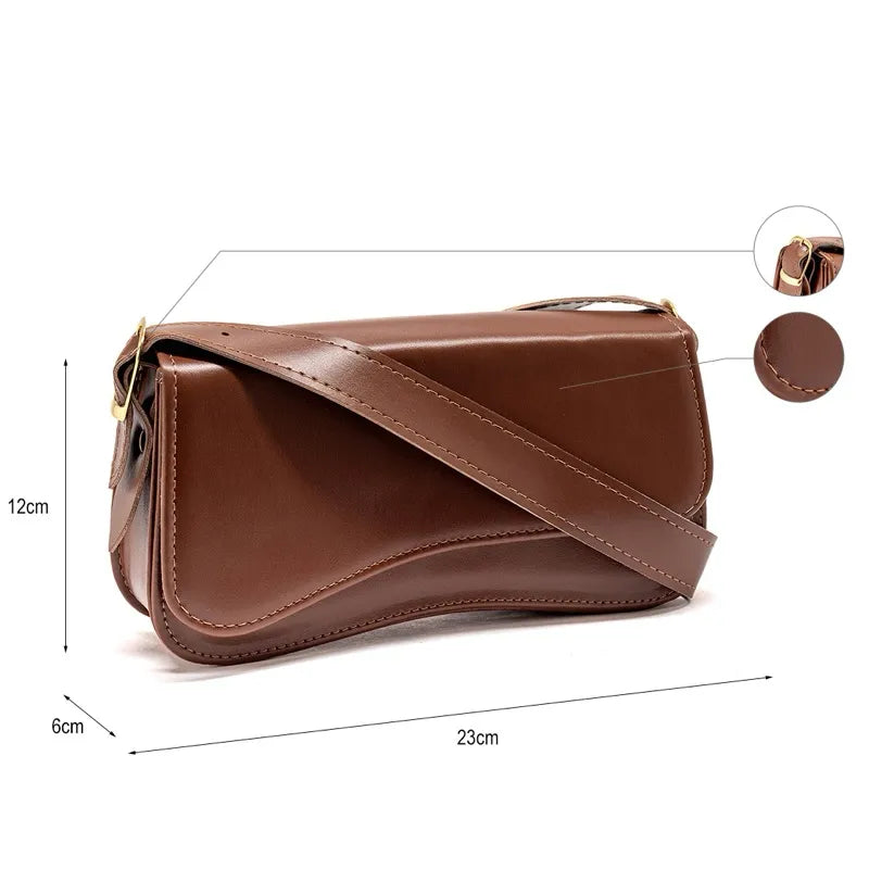 (Compre 1 Leve 2) Bolsa Mino em Couro Legítimo
