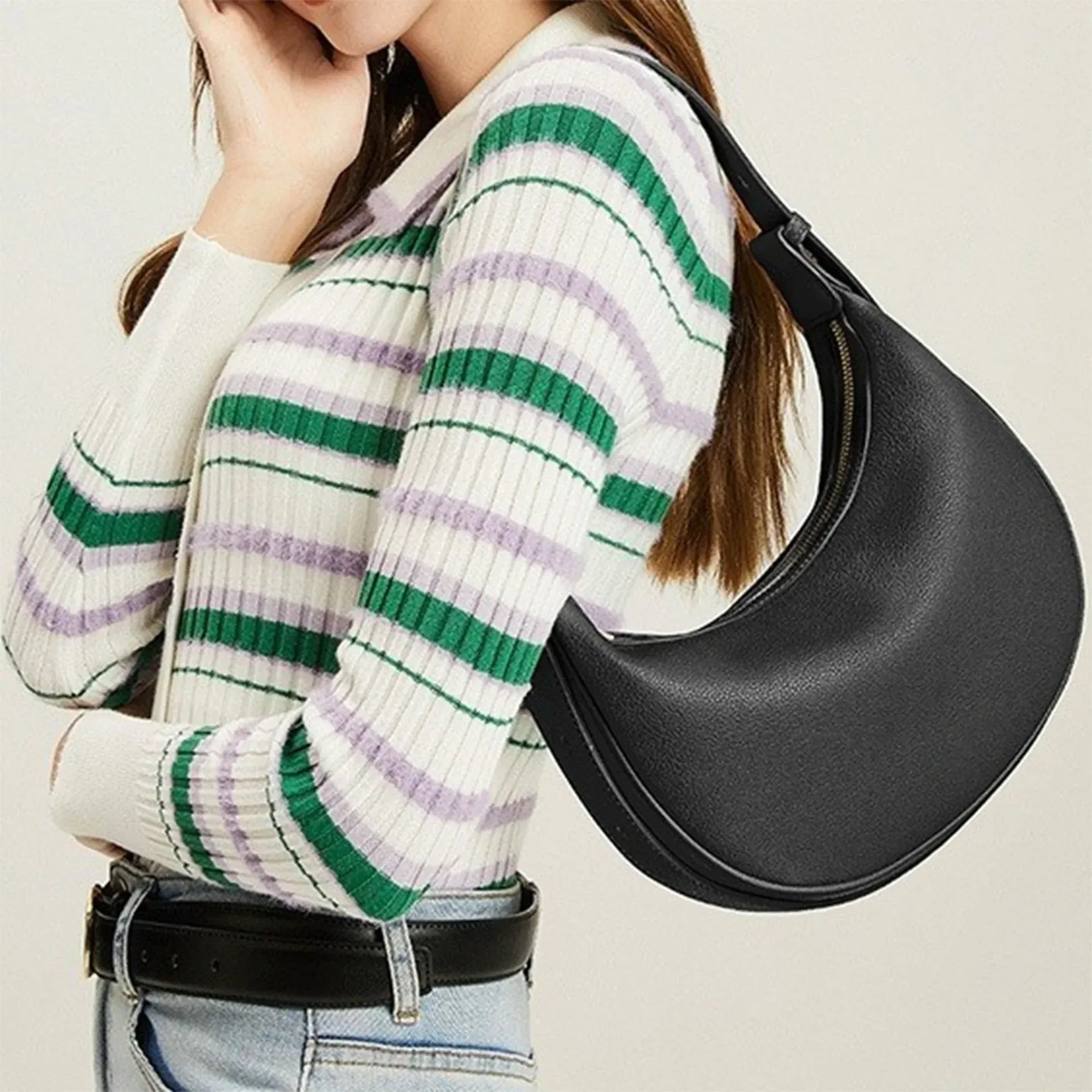 Bolsa em Couro Legíitmo - Ivy