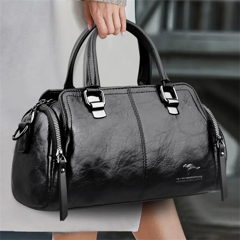 Bolsa em Couro Legítimo - Jade
