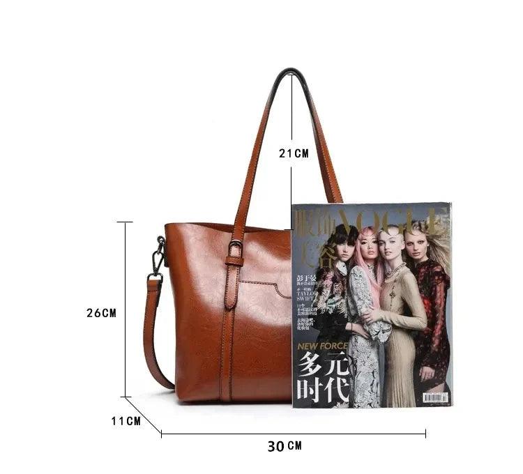 Bolsa em Couro Legítimo- Mother