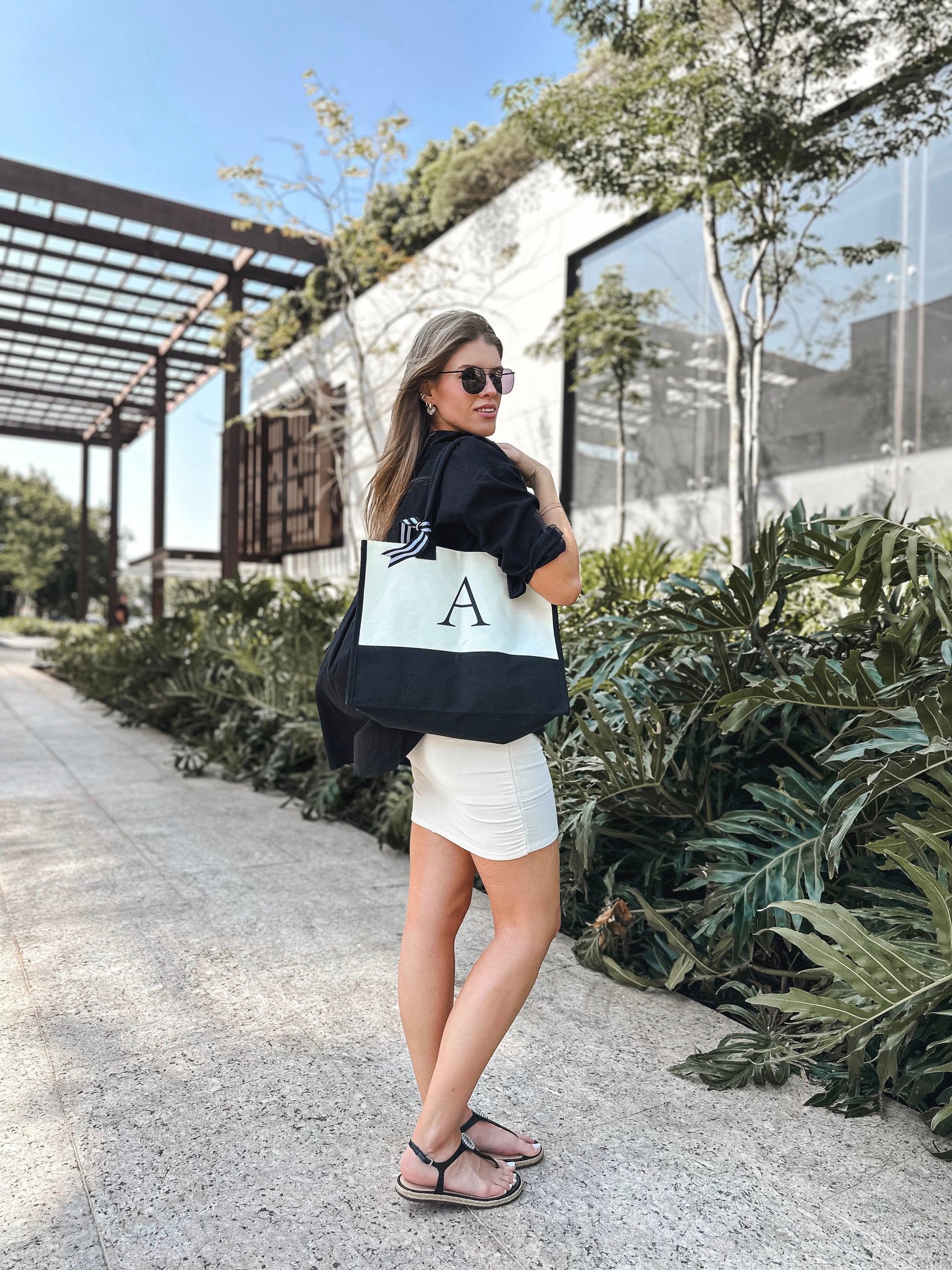 Bolsa Canva Inicial Personalizada