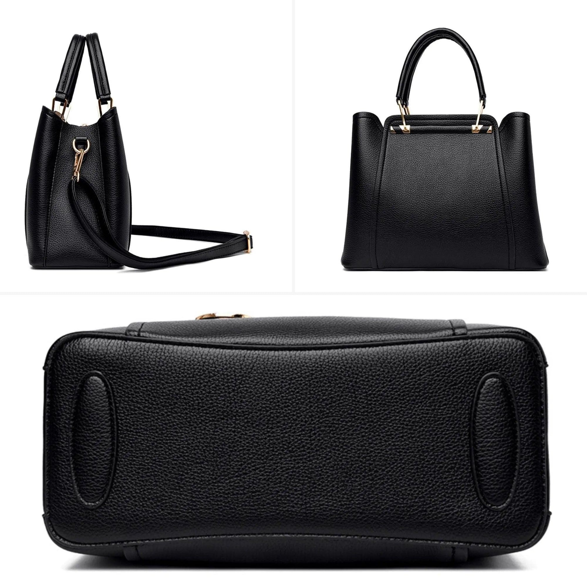 Bolsa Feminina de Couro Legítimo Transversal Luxuosa - Style Couer - LuxoCouer