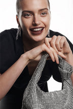 Bolsa Baguete Brilho Fabiana