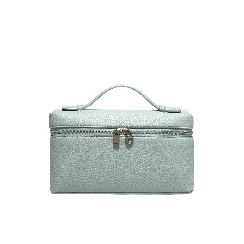 Bolsa Pequena Couro Legítimo Tote Rosa